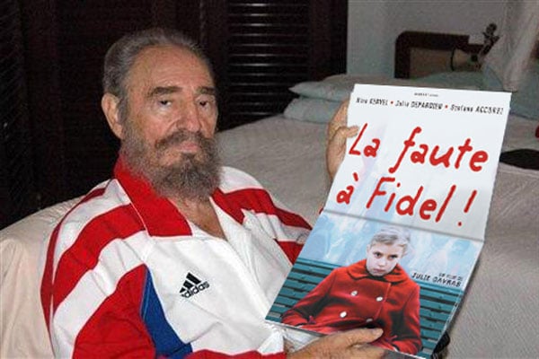 Fidel ist Schuld : Bild Fidel Castro, Julie Gavras