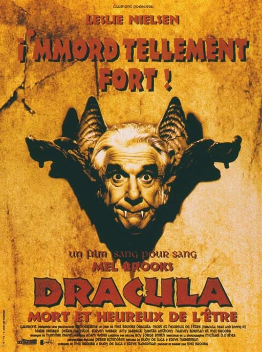 Dracula - Tod aber glücklich : Kinoposter Mel Brooks