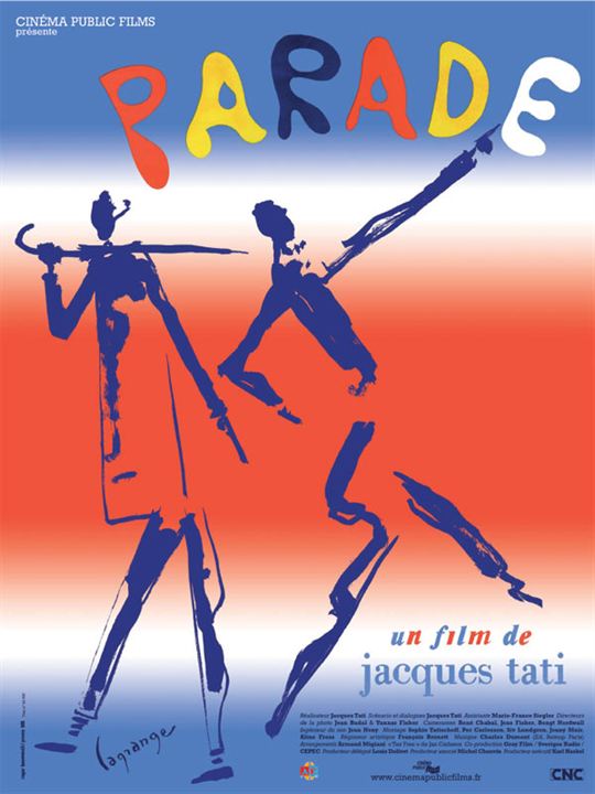 Parade : Kinoposter Jacques Tati