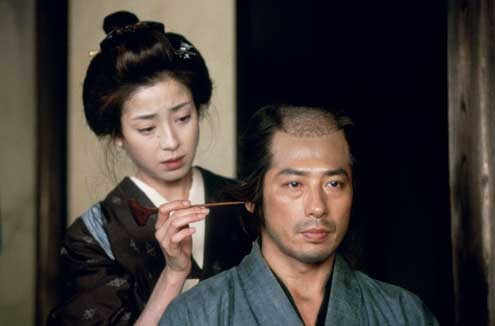 Samurai der Dämmerung : Bild Yoji Yamada, Hiroyuki Sanada, Min Tanaka