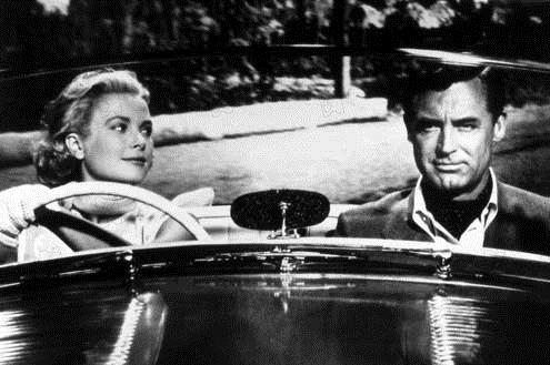 Über den Dächern von Nizza : Bild Grace Kelly, Alfred Hitchcock, Cary Grant