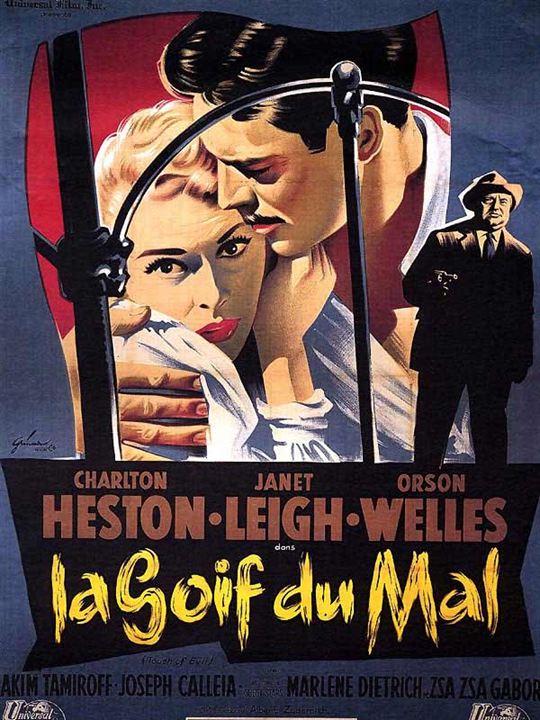 Im Zeichen des Bösen : Kinoposter Orson Welles