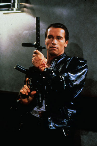 Der City Hai : Bild John Irvin, Arnold Schwarzenegger