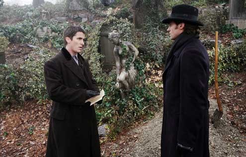 Prestige - Die Meister der Magie : Bild Christopher Nolan, Hugh Jackman, Christian Bale