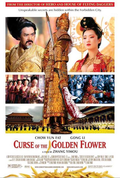 Der Fluch der goldenen Blume : Kinoposter Gong Li
