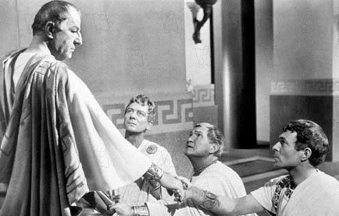 Julius Caesar : Bild Louis Calhern, Joseph L. Mankiewicz, James Mason