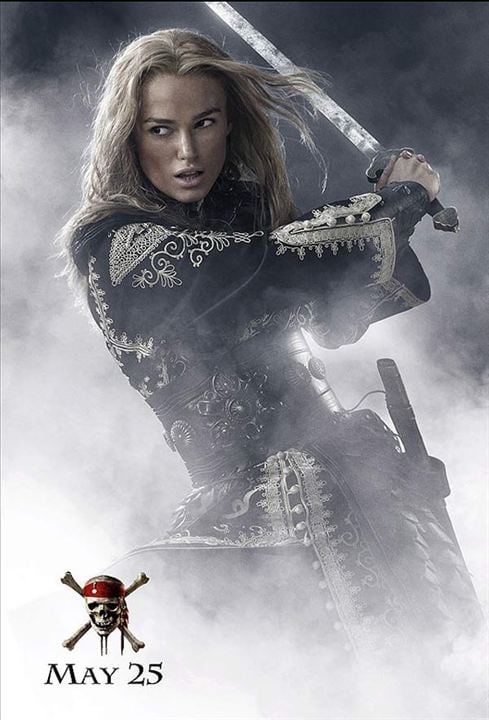 Pirates Of The Caribbean - Am Ende der Welt : Kinoposter Keira Knightley