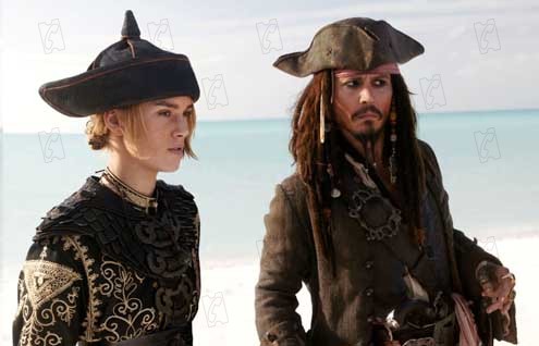 Pirates Of The Caribbean - Am Ende der Welt : Bild Johnny Depp, Keira Knightley, Gore Verbinski
