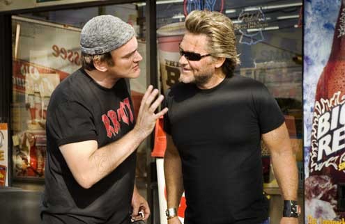 Death Proof : Bild Quentin Tarantino, Kurt Russell