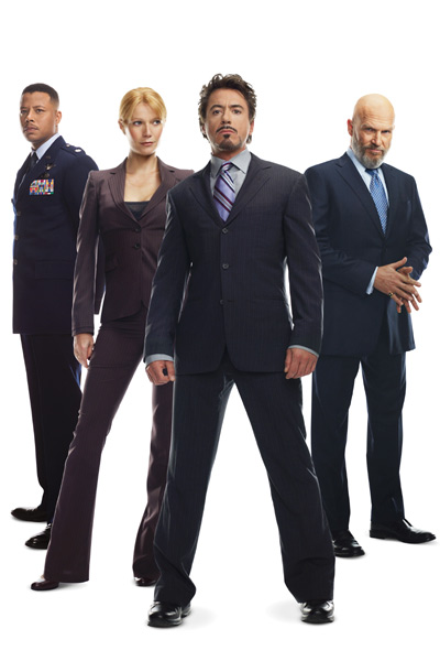 Iron Man : Bild Gwyneth Paltrow, Terrence Howard, Jeff Bridges, Robert Downey Jr.