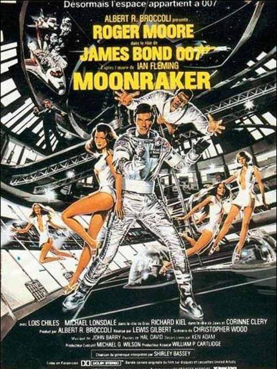 James Bond 007 - Moonraker : Kinoposter Lewis Gilbert