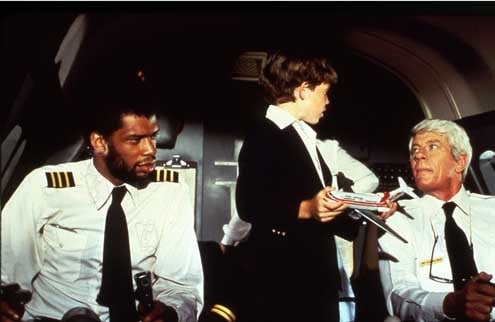 Die unglaubliche Reise in einem verrückten Flugzeug : Bild Kareem Abdul-Jabbar, Jim Abrahams, Peter Graves