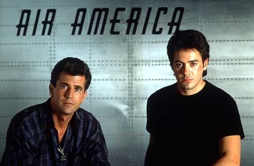 Air America : Bild Mel Gibson, Robert Downey Jr., Roger Spottiswoode