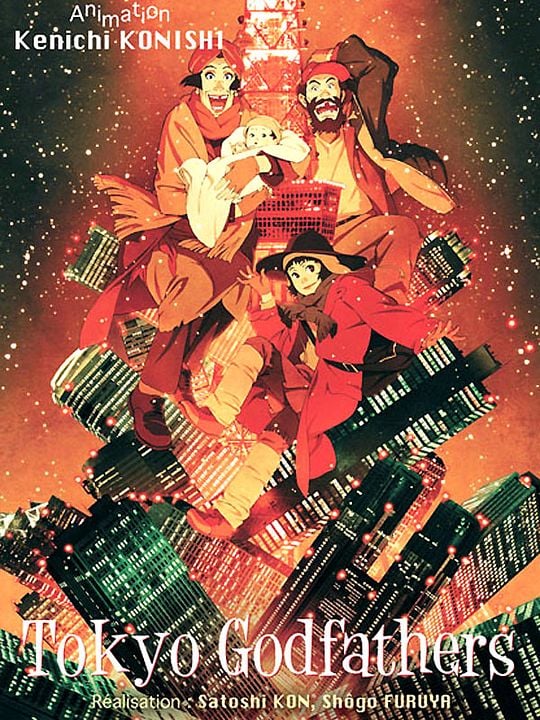 Tokyo Godfathers : Kinoposter