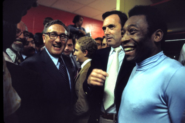 Bild Pelé, Paul Crowder, John Dower, Henry Kissinger