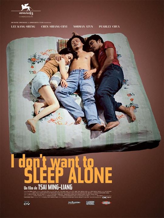 I Don't Want to Sleep Alone : Kinoposter Tsai Ming-liang