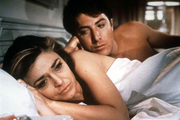 Die Reifeprüfung : Bild Dustin Hoffman, Anne Bancroft