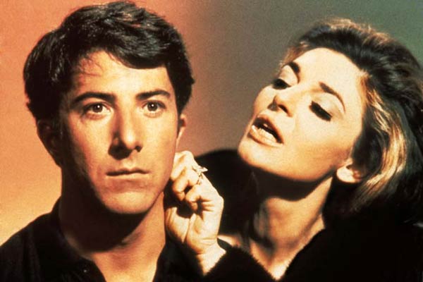 Die Reifeprüfung : Bild Dustin Hoffman, Anne Bancroft