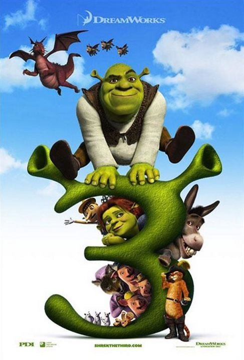 Shrek der Dritte : Kinoposter Raman Hui