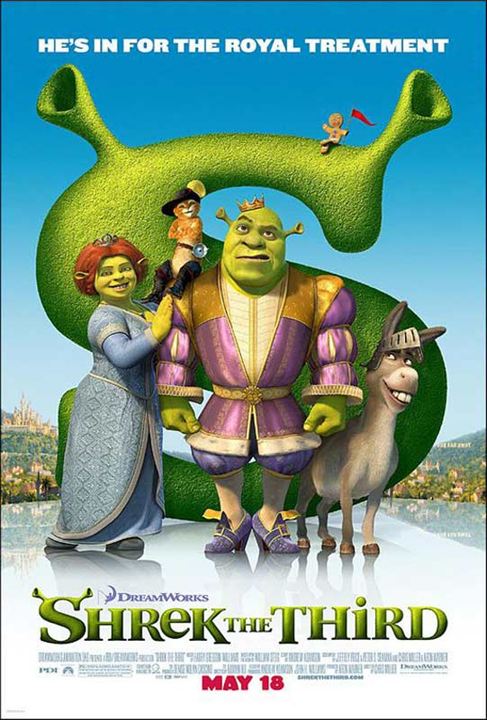 Shrek der Dritte : Kinoposter Raman Hui