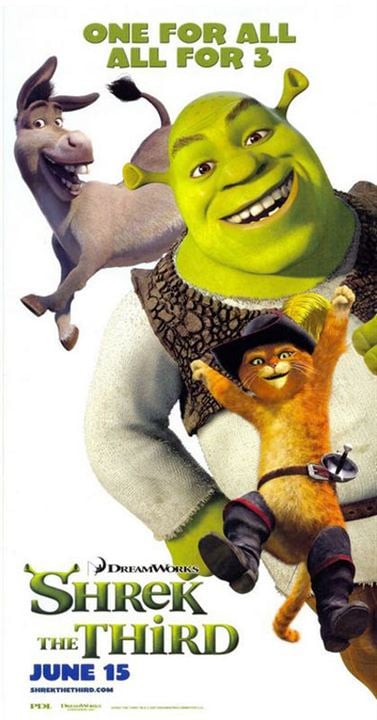 Shrek der Dritte : Kinoposter Raman Hui