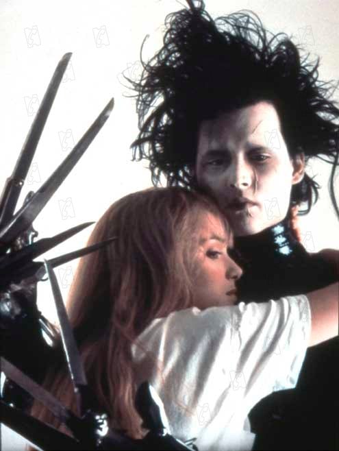 Edward mit den Scherenhänden : Bild Tim Burton, Johnny Depp, Winona Ryder