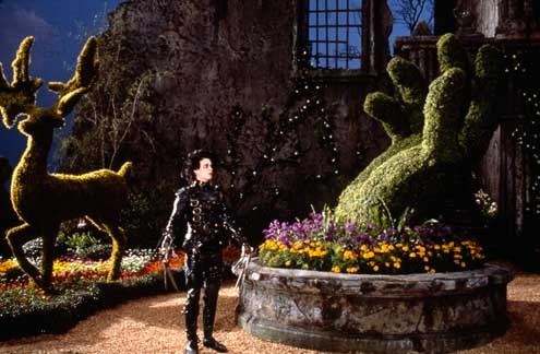 Edward mit den Scherenhänden : Bild Tim Burton, Johnny Depp