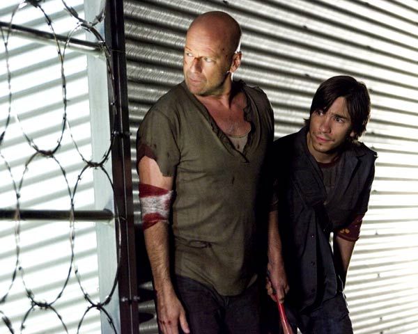 Stirb langsam 4.0 : Bild Len Wiseman, Justin Long, Bruce Willis