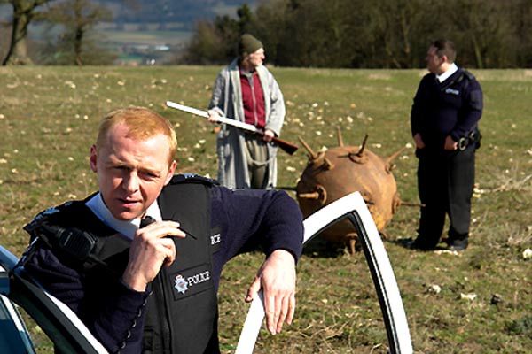 Hot Fuzz - Zwei abgewichste Profis : Bild Simon Pegg, Nick Frost