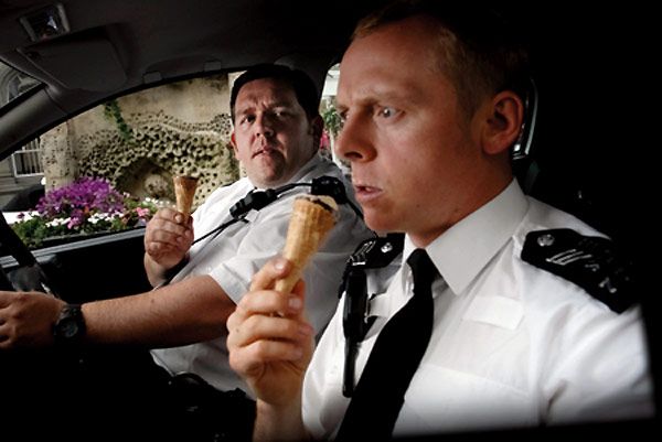 Hot Fuzz - Zwei abgewichste Profis : Bild Simon Pegg, Nick Frost