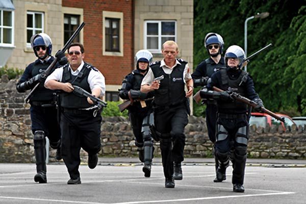 Hot Fuzz - Zwei abgewichste Profis : Bild Simon Pegg, Nick Frost