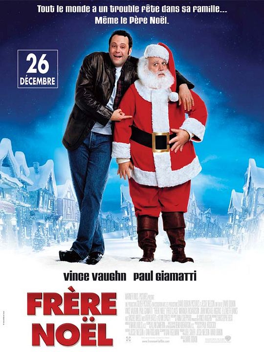 Die Gebrüder Weihnachtsmann : Kinoposter Vince Vaughn