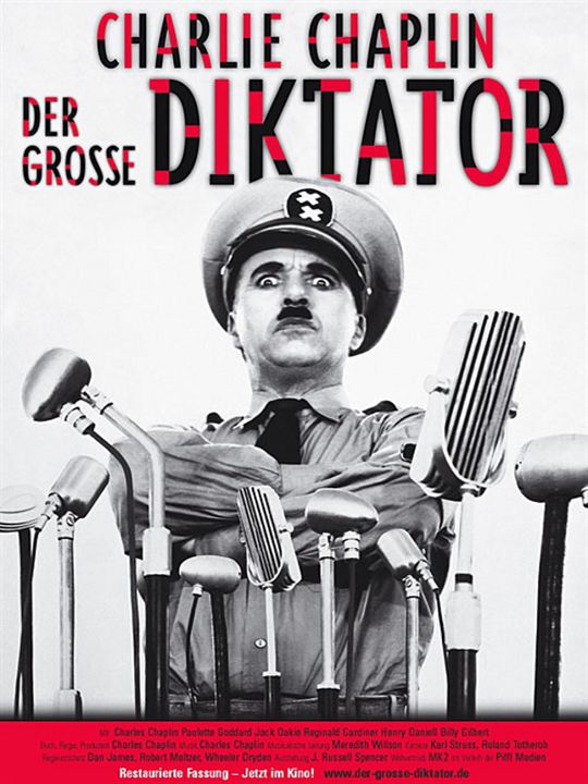 Der große Diktator : Kinoposter