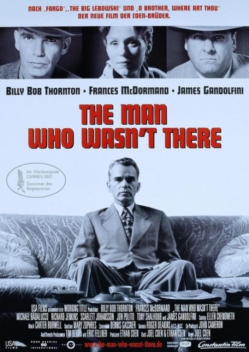 The Man Who Wasn't There : Kinoposter