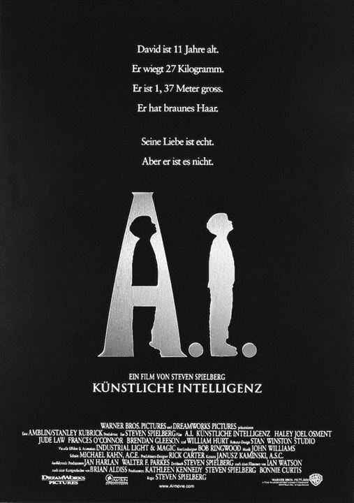 A.I. - Künstliche Intelligenz : Kinoposter