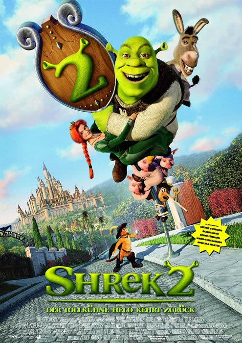 Shrek 2 - Der tollkühne Held kehrt zurück : Kinoposter
