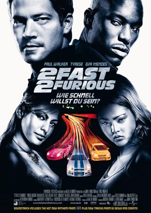 2 Fast 2 Furious : Kinoposter