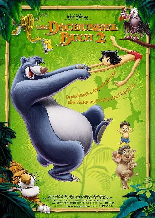 Das Dschungelbuch 2 : Kinoposter