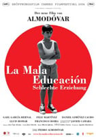 La mala Educación - Schlechte Erziehung : Kinoposter