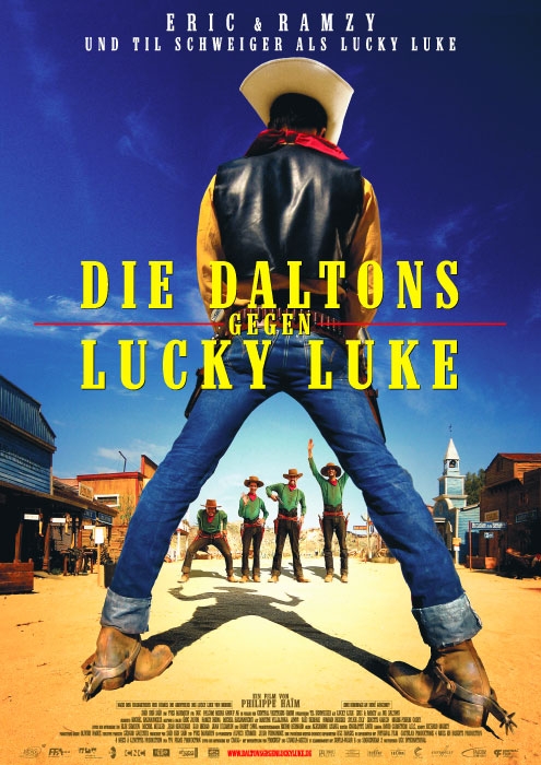 Die Daltons gegen Lucky Luke : Kinoposter