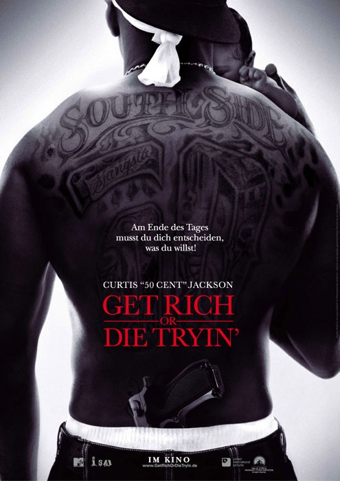 Get Rich Or Die Tryin´ : Kinoposter