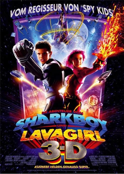 Die Abenteuer von Sharkboy und Lavagirl : Kinoposter