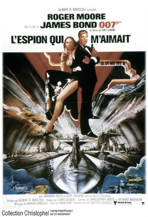 James Bond 007 - Der Spion, der mich liebte : Kinoposter Lewis Gilbert