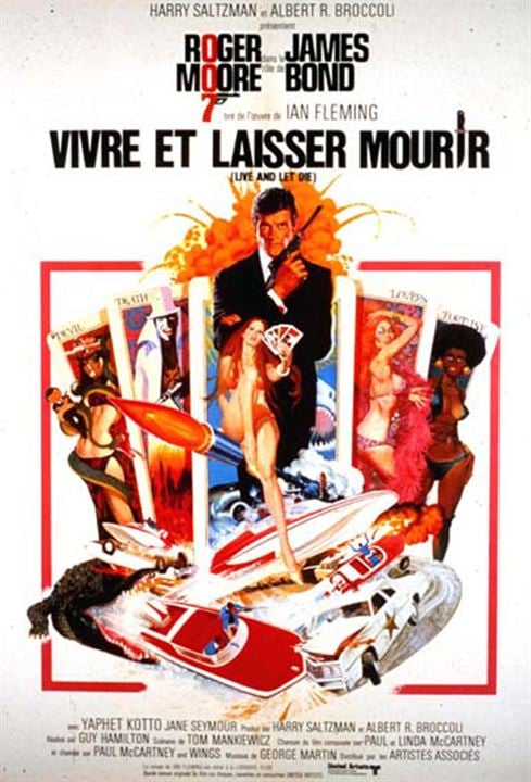 James Bond 007 - Leben und sterben lassen : Kinoposter