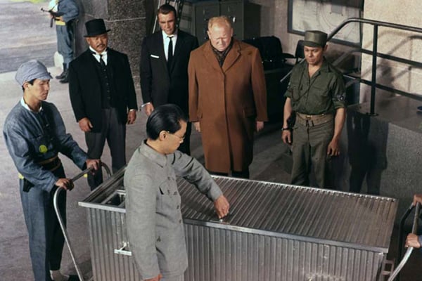 James Bond 007 - Goldfinger : Bild Sean Connery, Gert Fröbe, Michael Mellinger, Harold Sakata, Burt Kwouk