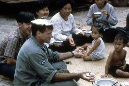Good Morning, Vietnam : Bild Robin Williams, Barry Levinson