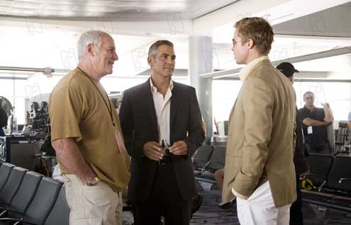 Ocean's Thirteen : Bild Steven Soderbergh, Brad Pitt, George Clooney, Jerry Weintraub