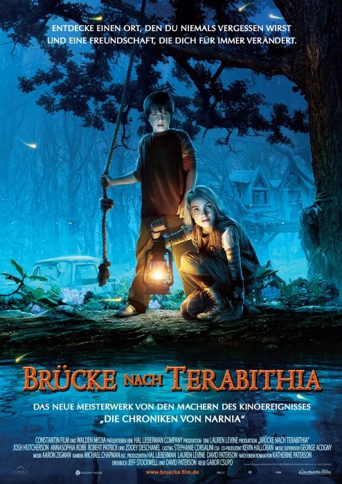 Brücke nach Terabithia : Kinoposter