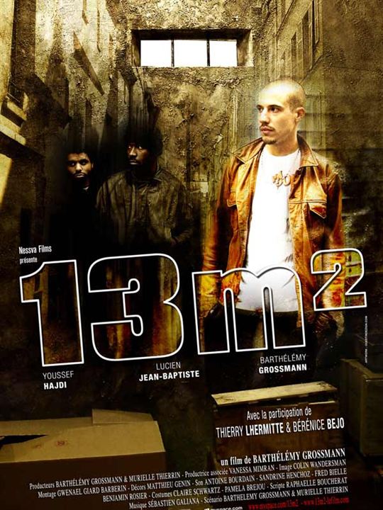 13m² : Kinoposter Barthélémy Grossmann, Youssef Hajdi
