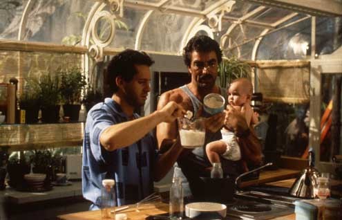 Noch drei Männer, noch ein Baby : Bild Leonard Nimoy, Tom Selleck